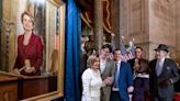 John Boehner chokes up at Nancy Pelosi's official portrait unveiling