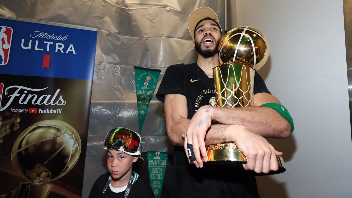 Jayson Tatum Reveals What His Son Told Him After Boston Celtics Beat Mavs