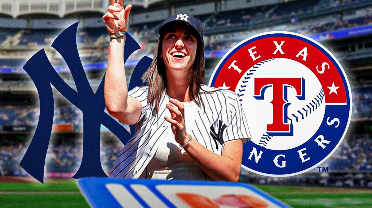 Yankees get surprise Caitlin Clark visit before Rangers game