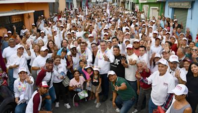 Rafael Reyes y David Ortiz ratifican compromisos con habitantes de colonias San Isidro y Ampliación San Isidro