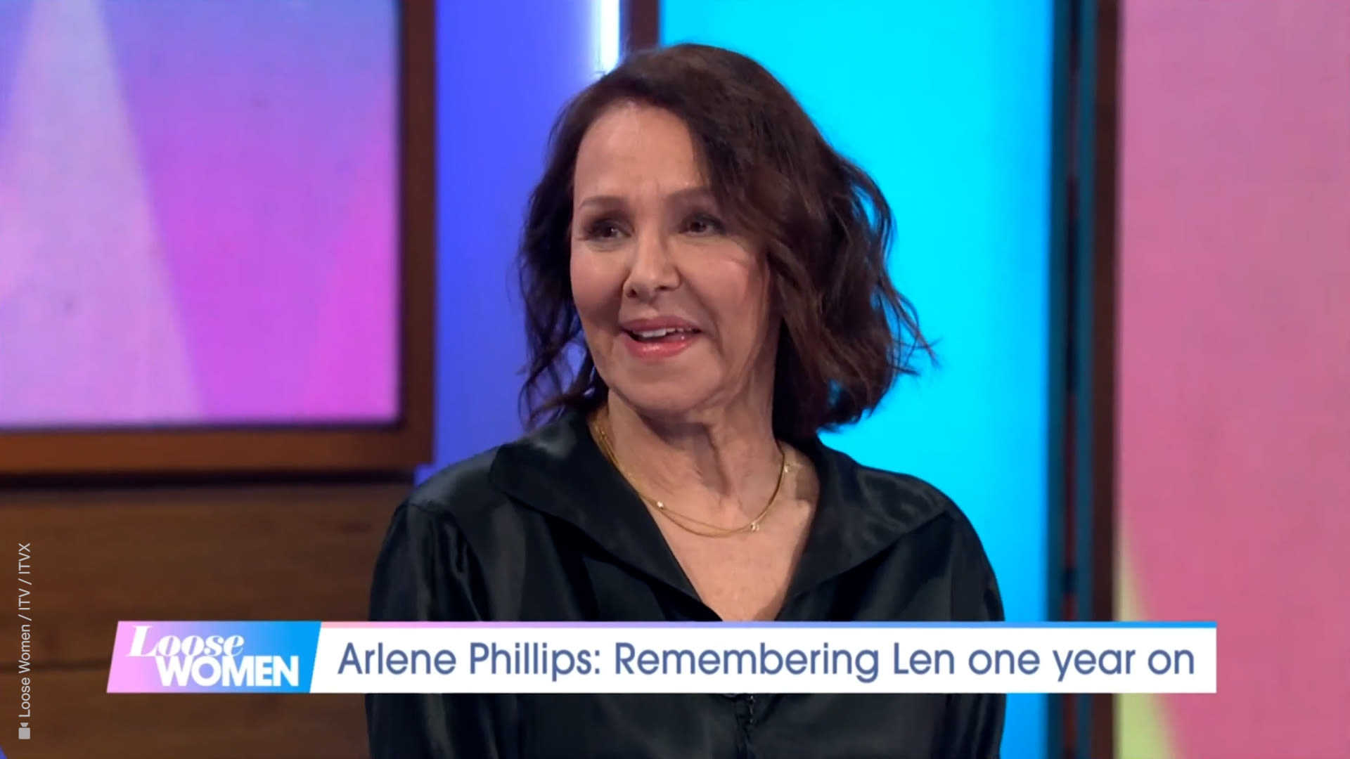 Tearful Arlene Phillips remembers Len Goodman a year after his death