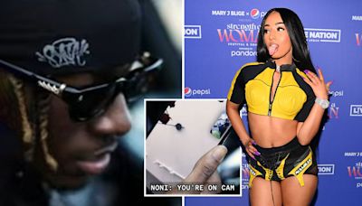 Fans say 'Noni Madueke, we're onto you' after his FaceTime to rapper Rubi Rose