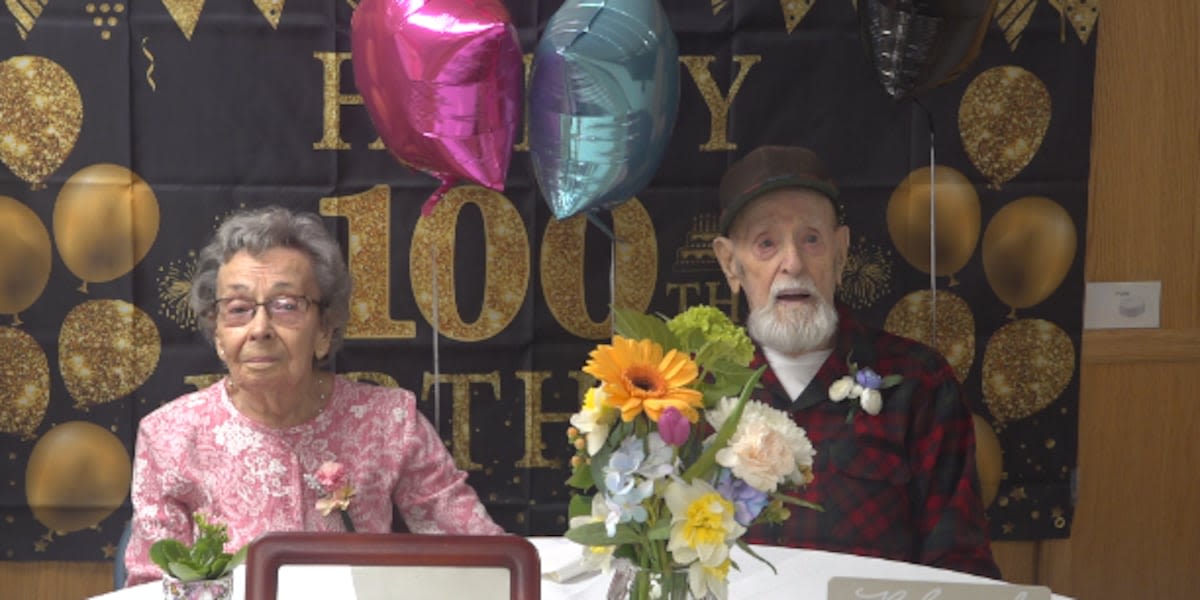 WWII veteran and wife offer advice at party for their 78th anniversary, birthdays