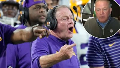 LSU’s Brian Kelly — who has $95M contract — thinks NIL system is ‘absolutely crazy’ without salary cap