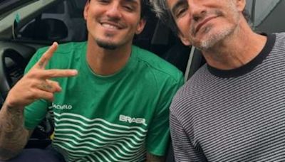 Com padrasto, Gabriel Medina viaja a Paris para disputar a Olimpíada