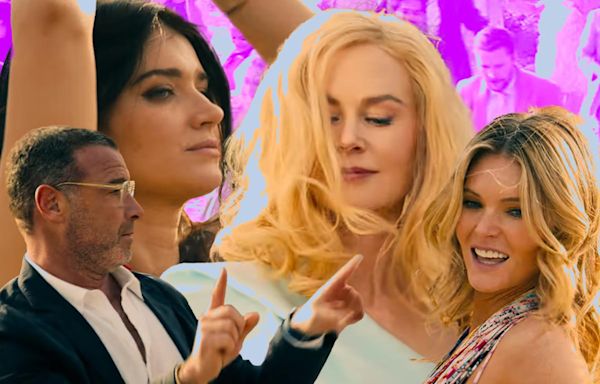 ‘The Perfect Couple’ cast had to be “arm-twisted” to film that bonkers Meghan Trainor opening credits dance sequence: "They all went, 'We're not doing it!’”