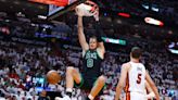 Celtics' Kristaps Porziņģis to miss Game 5 with calf strain