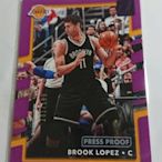 明星球員BROOK LOPEZ限量131/199特卡一張~20元起標