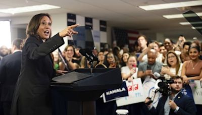 Présidentielle américaine 2024 : Déjà en campagne, Kamala Harris compare Trump à un « escroc » et un « prédateur »