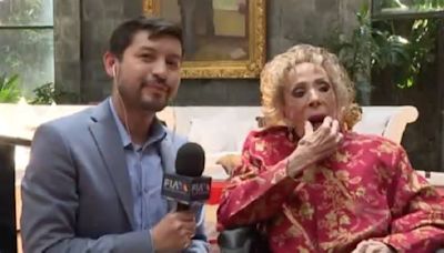 VIDEO: Entrevista a Silvia Pinal sale mal y tunden con críticas al reportero