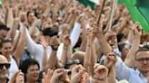 Tens of thousands cheer on Magyar in Debrecen, a stronghold of premier Viktor Orban