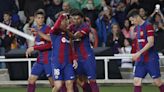 El Barça recupera la esencia: gol tras rondo gigante y tocando todos el balón