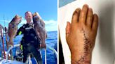 Spearfisherman Attacked by Bull Shark Says It's a 'Blessing' He Kept His Hand