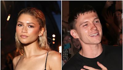 Zendaya Trades Boho Wedges and Public Kisses for Stilettos and Flowers at Tom Holland's Final Night in Romeo & Juliet