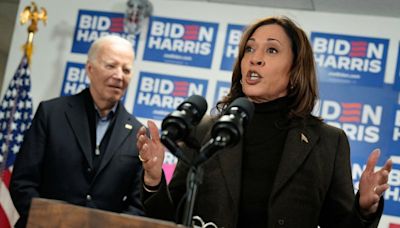 Kamala Harris sale a escena cuando Biden tiene problemas con algunos demócratas en EEUU