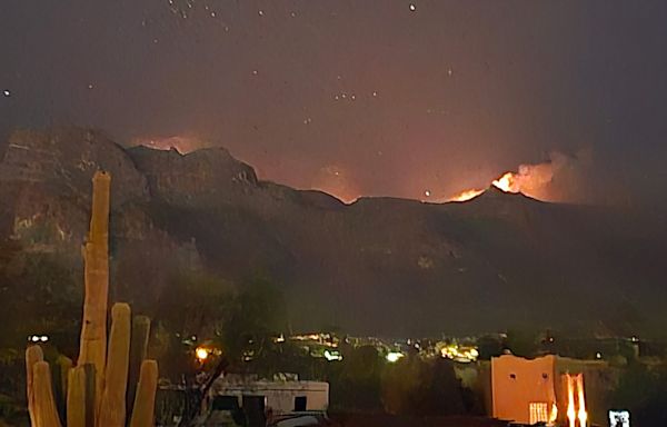 Siphon Fire: Evacuations ordered amid wildfire burning in Superstition Mountains