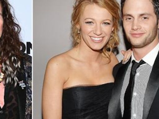 How Blake Lively Tricked Ex Penn Badgley Into Believing Steven Tyler Was His Dad - E! Online