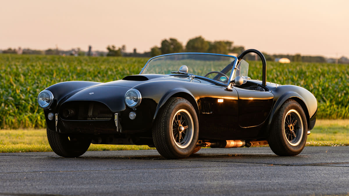 Car of the Week: This 1963 Shelby Cobra Was Often Driven by Steve McQueen. Now It’s up for Grabs.