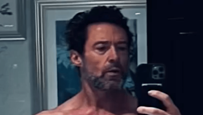 Hugh Jackman's topless photo has even famous stars lusting over him