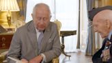 Charles's rare show of emotion in incredibly moving meeting with D-Day veterans