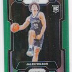 2023-24 Prizm Jalen Wilson RC 超美 金屬面 綠亮 新人 特卡