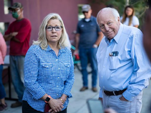 Former Vice President Dick Cheney, a Republican, will vote for Kamala Harris in November, his daughter Liz Cheney says