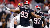 Falcons DE Calais Campbell celebrates 100th career NFL sack with $100K donation to teachers