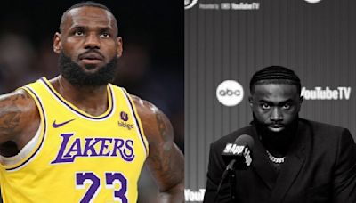 Did LeBron James Really Ask Jaylen Brown To Apologize On Phone After He Was Caught Trash-Talking Bronny...