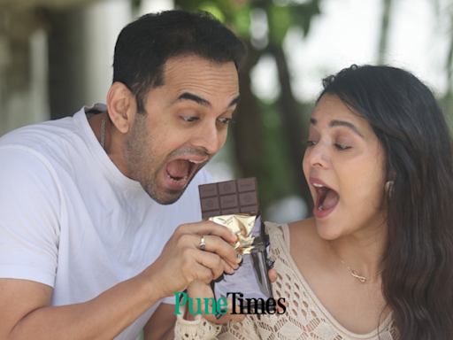 Celebrating World Chocolate Day with Anuja Sathe and Saurabh Gokhale | Marathi Movie News - Times of India