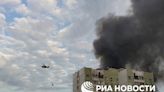 Large-scale fire in Moscow, aircraft deployed for firefighting – video