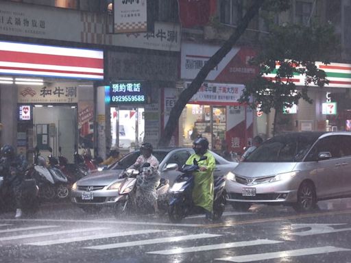 注意！今午後雷陣雨更久 明天起到週末降雨熱區曝光