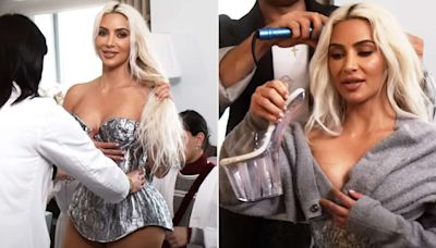 Kim Kardashian's Met Gala Corset Raised Eyebrows. Wait Until You See a Closer Look at Her Shoes