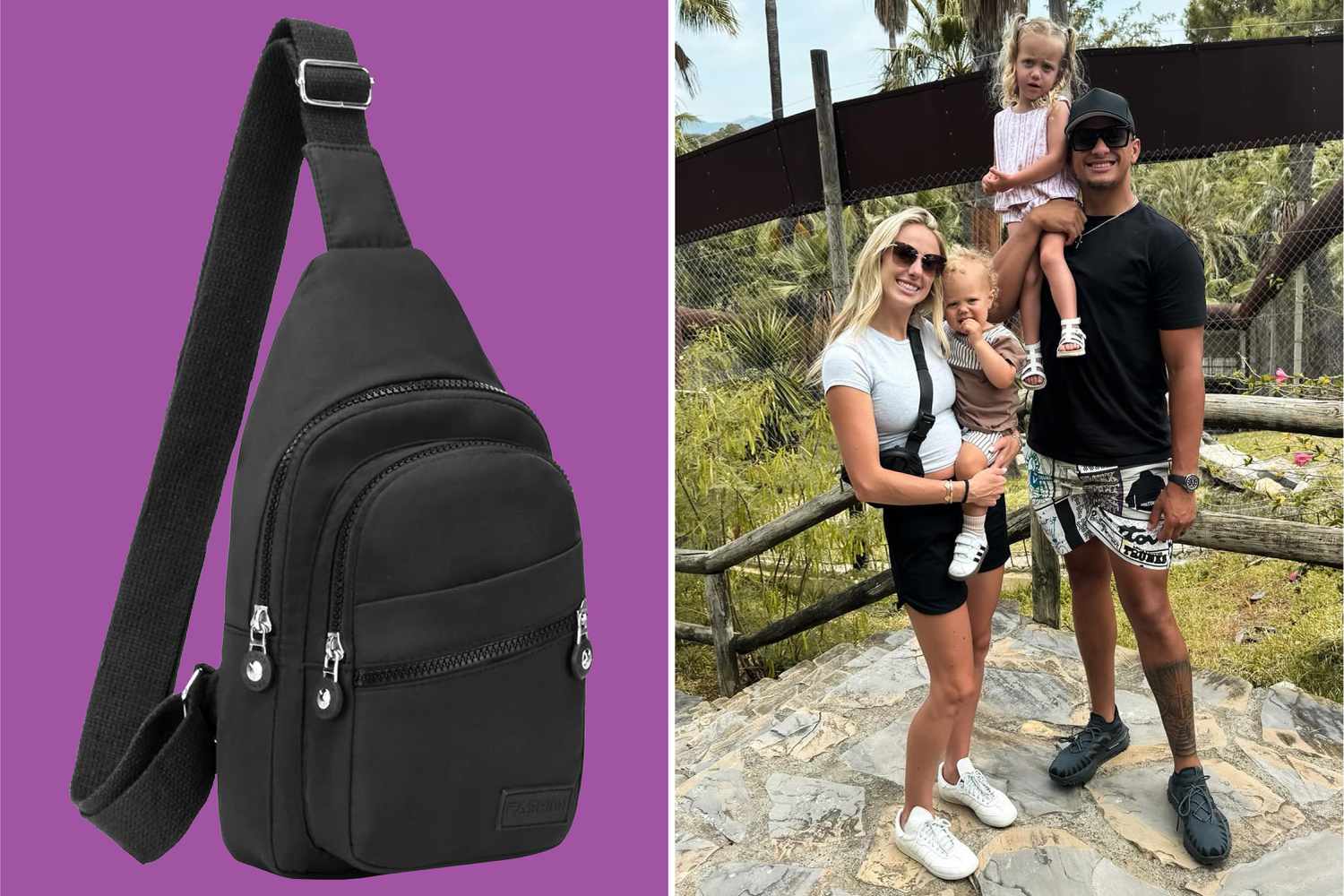 Brittany Mahomes' Family Vacation Outfits Included the Fuss-Free Bag Trend We Always See Celebrities Carry