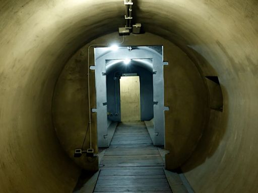 Inside Mussolini's underground WW2 bunker built to house family beneath villa