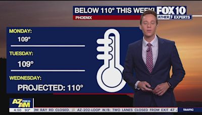 Arizona weather forecast: First 110° day of the week expected in Phoenix