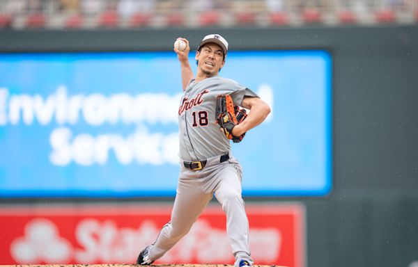 Detroit Tigers' Kenta Maeda hammered in 7-inning 12-3 loss to Minnesota Twins