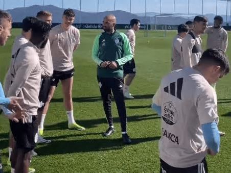 El once titular del Celta: 3-4-3 y los 'Hugos', en el estreno de Claudio Giráldez