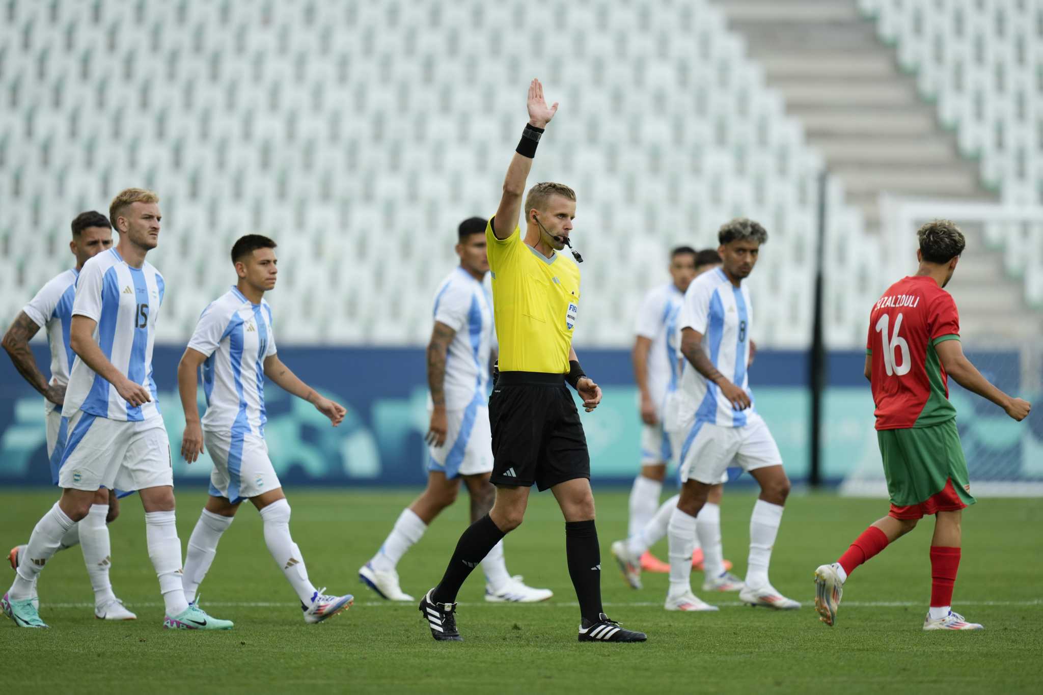 Argentina soccer says its Olympic training base was robbed before chaotic game vs Morocco