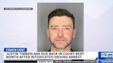 Traffic camera footage shows moments before Justin Timberlake's DUI arrest