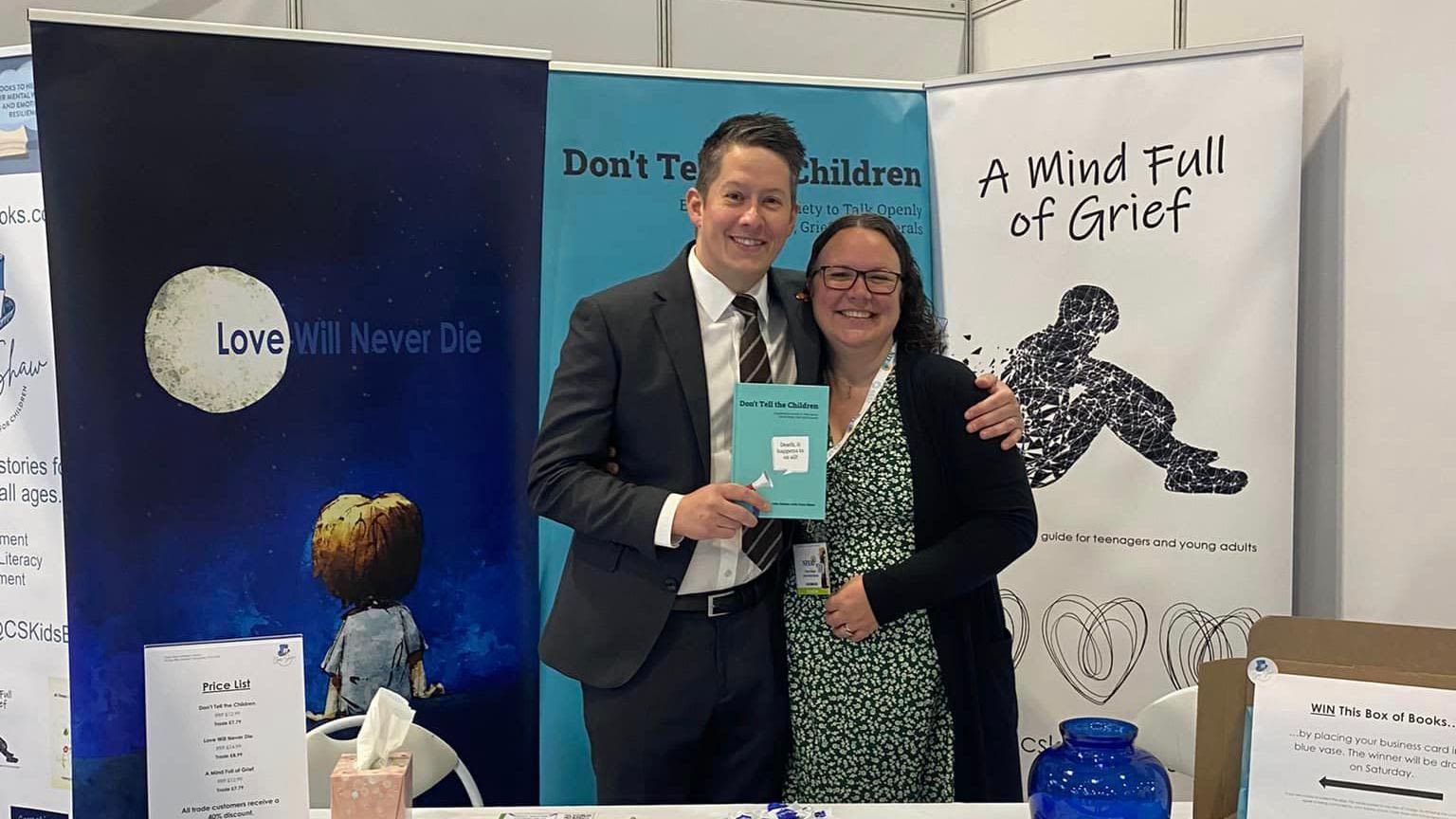 Funeral director releases children's book on grief