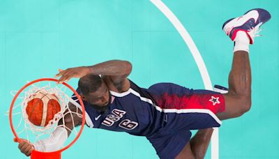 Paris 2024 - basket : les plus belles photos du show de LeBron James et ses amis