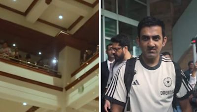 WATCH: Gautam Gambhir and Co Showered With Flower Petals as They Arrive in Sri Lanka Ahead of White-ball Tour - News18