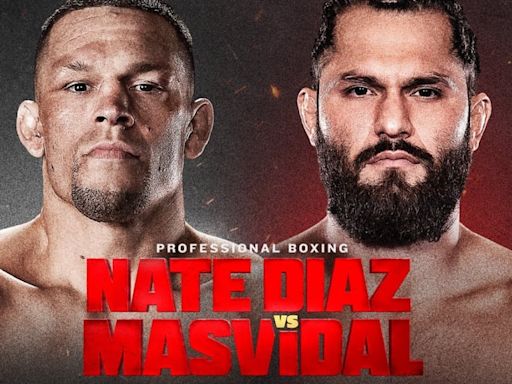 Dónde ver Nate Díaz vs. Jorge Masvidal en vivo: horario y cartelera completa