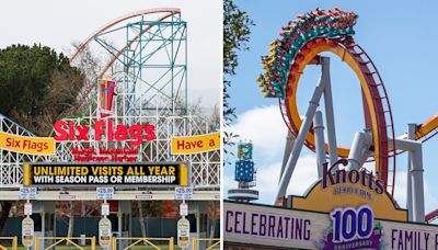 Six Flags & Cedar Fair Complete Merger In $8 Billion Deal, Creating Amusement Park Giant That Includes Knott’s & Magic Mountain...