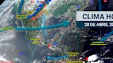 Todavía se esperan lluvias este domingo 28 de abril; aunque el frente frío N. 48 se va por la noche