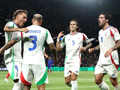 Nations League: Italia sufrió un gol insólito a los 13 segundos, pero se recuperó y le ganó a Francia