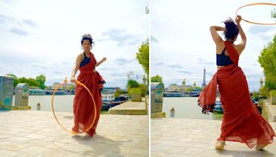 Paris Olympics 2024: Indian artist showcases hula-hoop dance ahead of Olympics, India feels proud