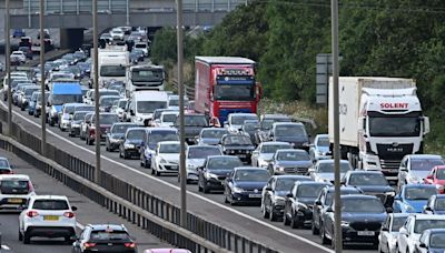UK traffic chaos warning for millions of motorists as M25, M1 and M4 to close