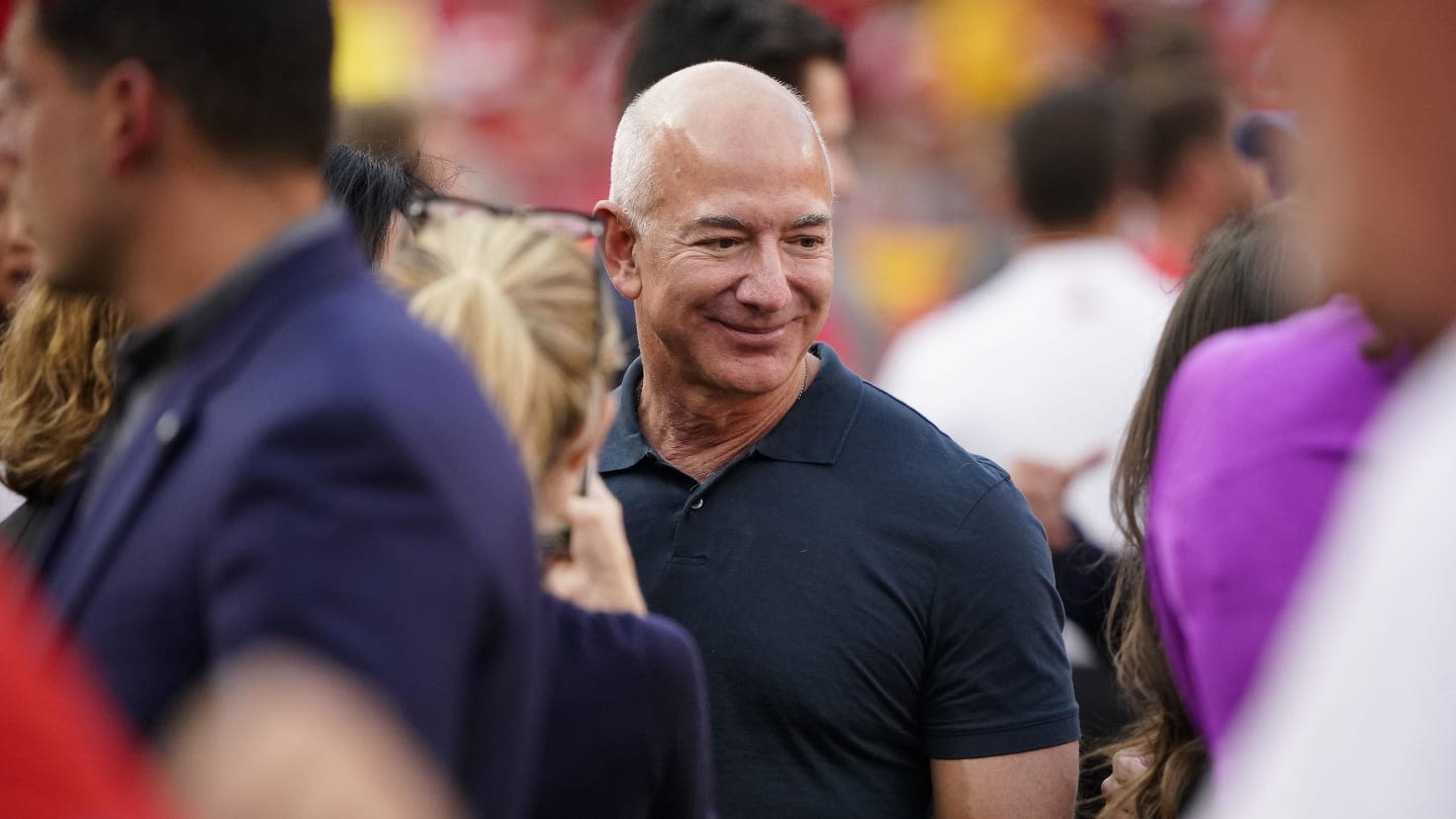 Could Jeff Bezos Be Preparing To Purchase Seattle Seahawks?