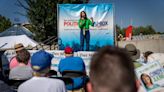 Cindy Axne highlights support for 'Inflation Reduction Act' at Iowa State Fair during Soapbox speech